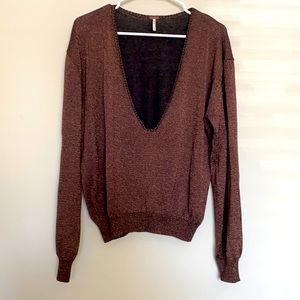 FREE PEOPLE Sparkle Sweater